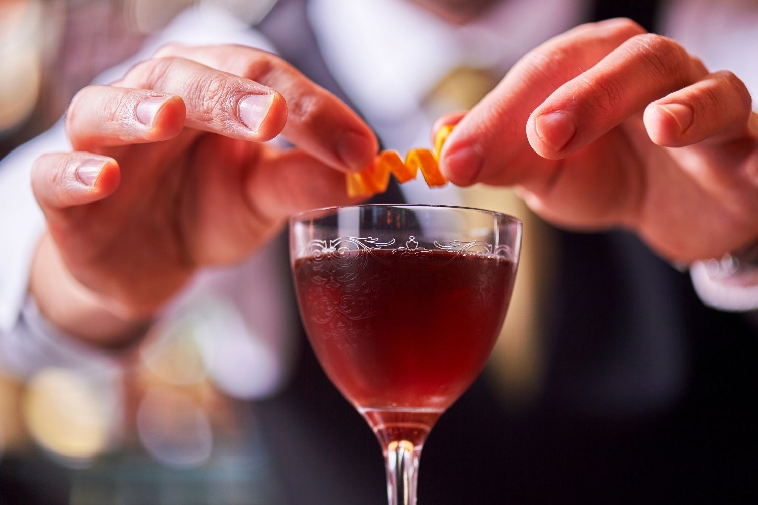 Cocktail at The Delaunay, Covent Garden